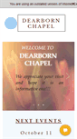 Mobile Screenshot of dearbornchapel.com